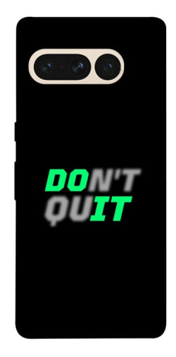 Чехол itsPrint Don't quit для Google Pixel 7 Pro
