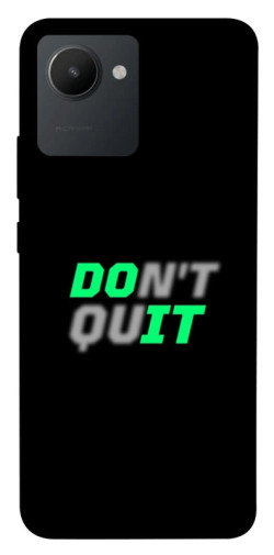 Чехол itsPrint Don't quit для Realme C30
