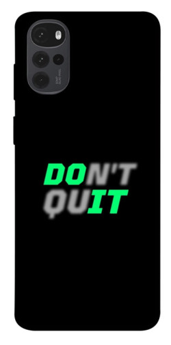 Чехол itsPrint Don't quit для Motorola Moto G22