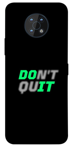 Чехол itsPrint Don't quit для Nokia G50