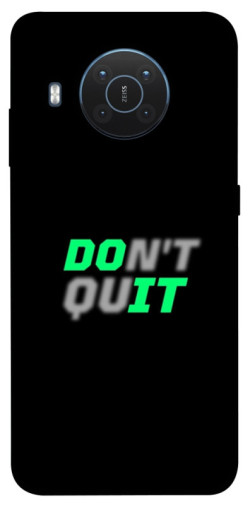 Чехол itsPrint Don't quit для Nokia X10 / X20