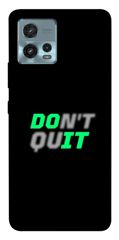 Чехол itsPrint Don't quit для Motorola Moto G72, спорт, купить оптом с доставкой