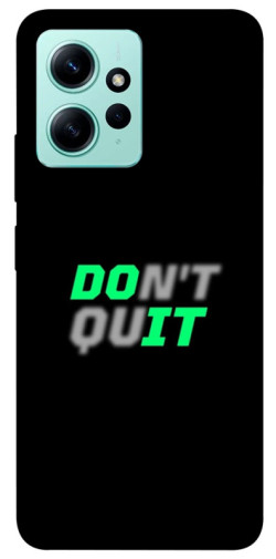 Чехол itsPrint Don't quit для Xiaomi Redmi Note 12 4G