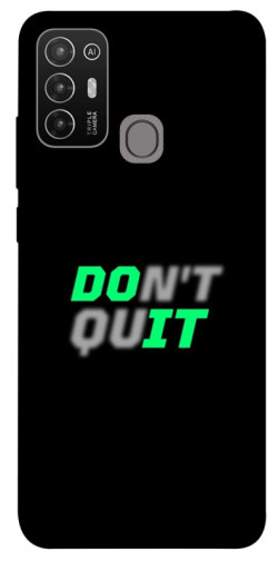 Чехол itsPrint Don't quit для ZTE Blade A52