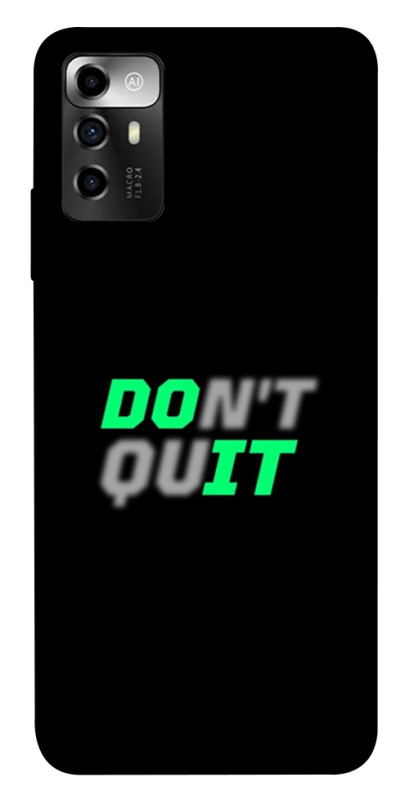 Чехол itsPrint Don't quit для ZTE Blade V40 Vita, спорт, купить оптом с доставкой