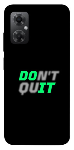 Чехол itsPrint Don't quit для Xiaomi Redmi Note 11R