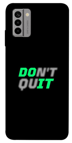 Чехол itsPrint Don't quit для Nokia G22