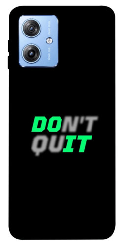 Чехол itsPrint Don't quit для Motorola Moto G84
