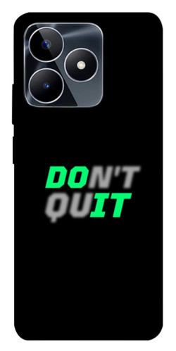 Чехол itsPrint Don't quit для Realme C53