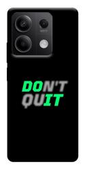 Чехол itsPrint Don't quit для Xiaomi Redmi Note 13 5G