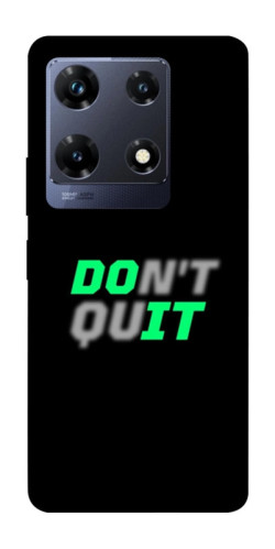 Чехол itsPrint Don't quit для Infinix Note 30 Pro