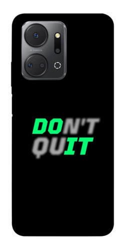 Чехол itsPrint Don't quit для Huawei Honor X7a