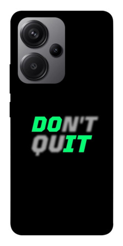Чехол itsPrint Don't quit для Xiaomi Redmi Note 13 Pro+
