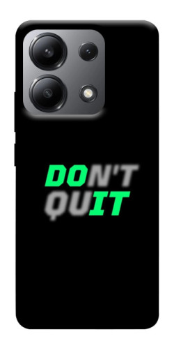 Чехол itsPrint Don't quit для Xiaomi Redmi Note 13 4G