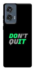 Чехол itsPrint Don't quit для Motorola Edge 50 Fusion