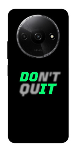 Чехол itsPrint Don't quit для Xiaomi Redmi A3