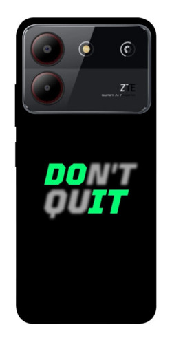 Чехол itsPrint Don't quit для ZTE Blade A54 4G