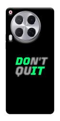 Чехол itsPrint Don't quit для TECNO Camon 30 (CL6)