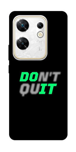 Чехол itsPrint Don't quit для Infinix Zero 30 4G
