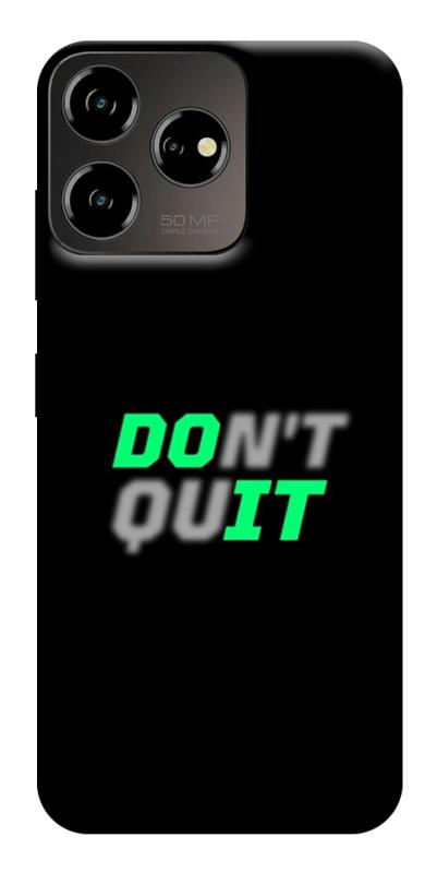 Чехол itsPrint Don't quit для ZTE Blade V50 Desing 4G, спорт, купить оптом с доставкой