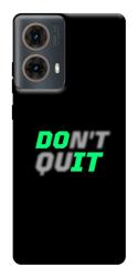 Чехол itsPrint Don't quit для Motorola Moto G85