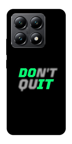 Чехол itsPrint Don't quit для Xiaomi 14T
