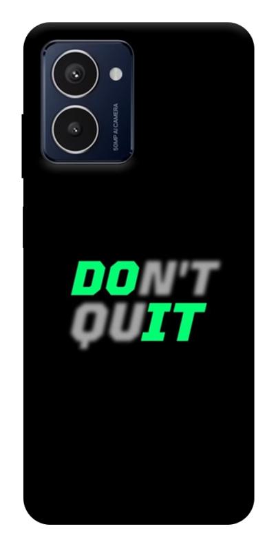 Чехол itsPrint Don't quit для HMD Pulse Pro, спорт, купить оптом с доставкой