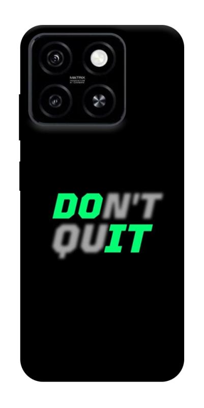 Чехол itsPrint Don't quit для ZTE Blade A55 4G, спорт, купить оптом с доставкой