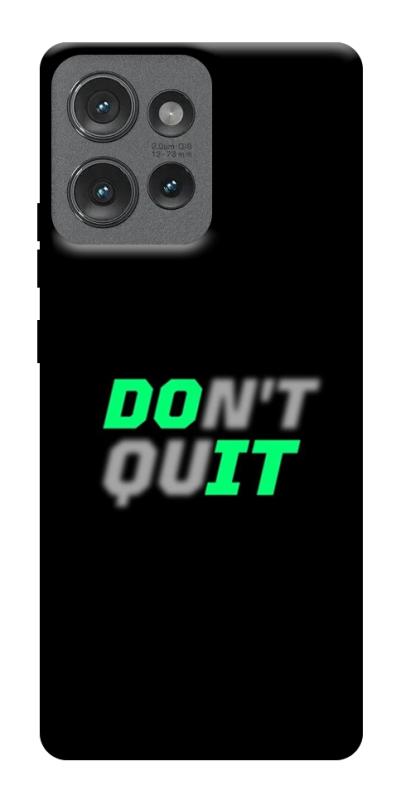 Чехол itsPrint Don't quit для Motorola Edge 50, спорт, купить оптом с доставкой