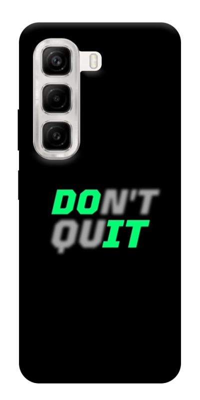 Чехол itsPrint Don't quit для Infinix Hot 50 4G, спорт, купить оптом с доставкой