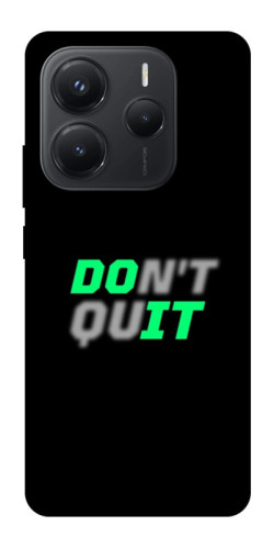 Чехол itsPrint Don't quit для Xiaomi Redmi Note 14 5G
