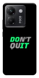 Чехол itsPrint Don't quit для Xiaomi Poco M7 Pro 5G