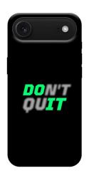 Чехол itsPrint Don't quit для Apple iPhone 17 Air (6.5")