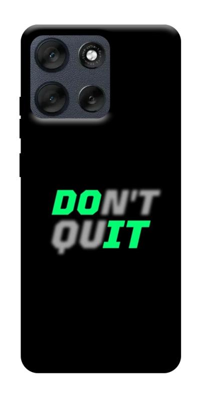 Чехол itsPrint Don't quit для Motorola Moto G56 5G, спорт, купить оптом с доставкой