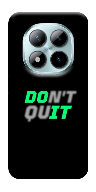 Чехол itsPrint Don't quit для Xiaomi Redmi Note 15 Pro 5G, спорт, купить оптом с доставкой