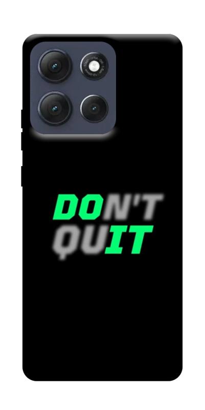 Чехол itsPrint Don't quit для Motorola Moto G86 Power, спорт, купить оптом с доставкой