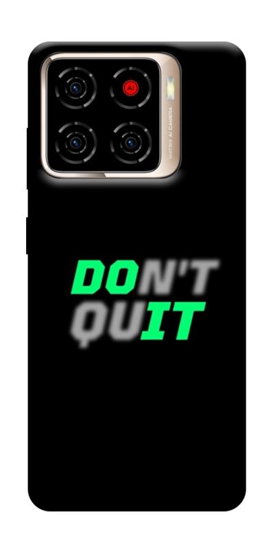 Чехол itsPrint Don't quit для ZTE Blade A56, спорт, купить оптом с доставкой