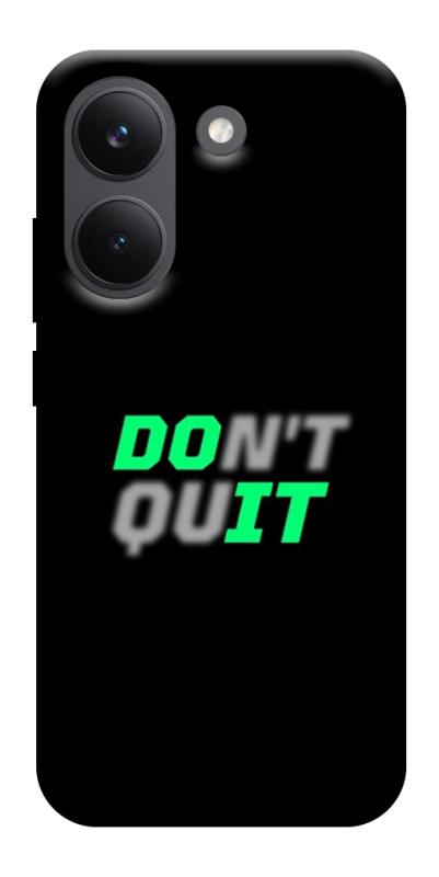 Чехол itsPrint Don't quit для Xiaomi Poco X8 Pro, спорт, купить оптом с доставкой