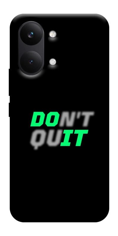Чехол itsPrint Don't quit для Xiaomi Poco X8 Pro Max, спорт, купить оптом с доставкой