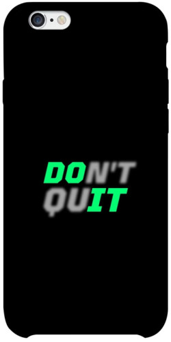 Чехол itsPrint Don't quit для Apple iPhone 6/6s plus (5.5")
