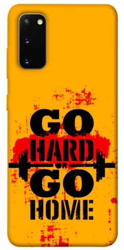 Чехол itsPrint Go hard для Samsung Galaxy S20