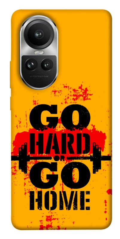 Чехол itsPrint Go hard для Oppo Reno 10, спорт, купить оптом с доставкой