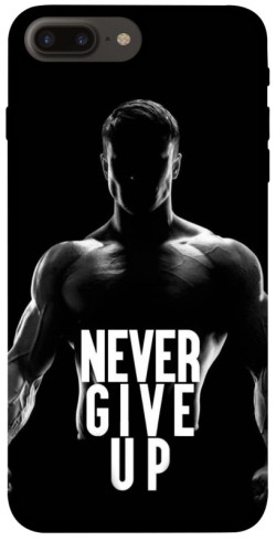 Чехол itsPrint Never give up для Apple iPhone 7 plus / 8 plus (5.5")