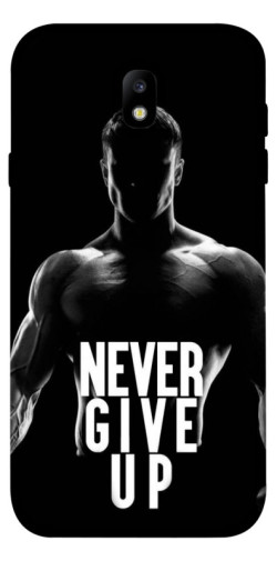 Чехол itsPrint Never give up для Samsung J730 Galaxy J7 (2017)