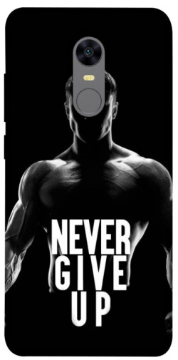 Чехол itsPrint Never give up для Xiaomi Redmi 5 Plus / Redmi Note 5 (Single Camera)