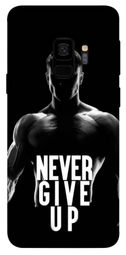 Чехол itsPrint Never give up для Samsung Galaxy S9