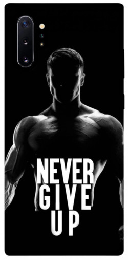 Чехол itsPrint Never give up для Samsung Galaxy Note 10 Plus
