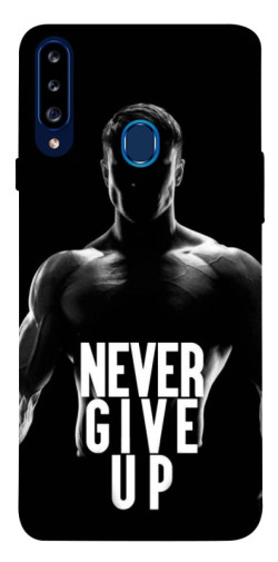 Чехол itsPrint Never give up для Samsung Galaxy A20s