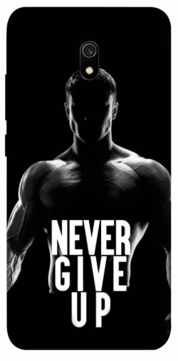 Чехол itsPrint Never give up для Xiaomi Redmi 8a