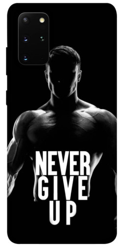 Чохол itsPrint Never give up для Samsung Galaxy S20+